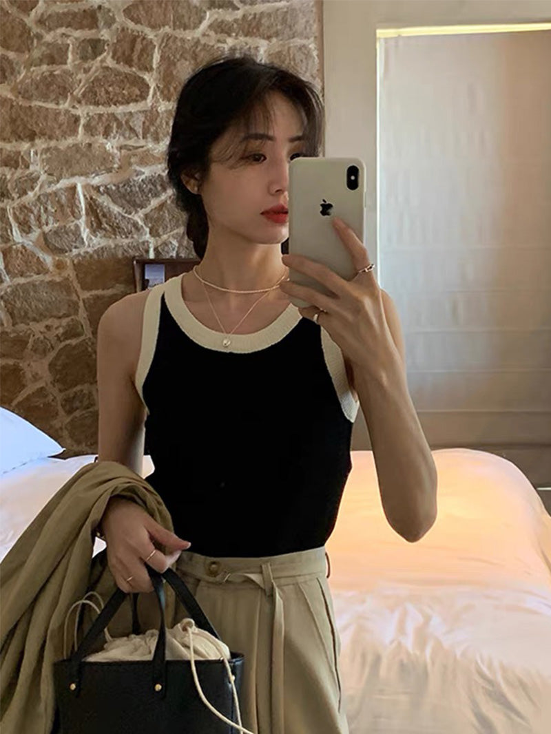 Essential versatile vest knitted