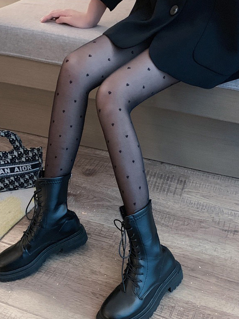 Polka Dot Sheer Tights